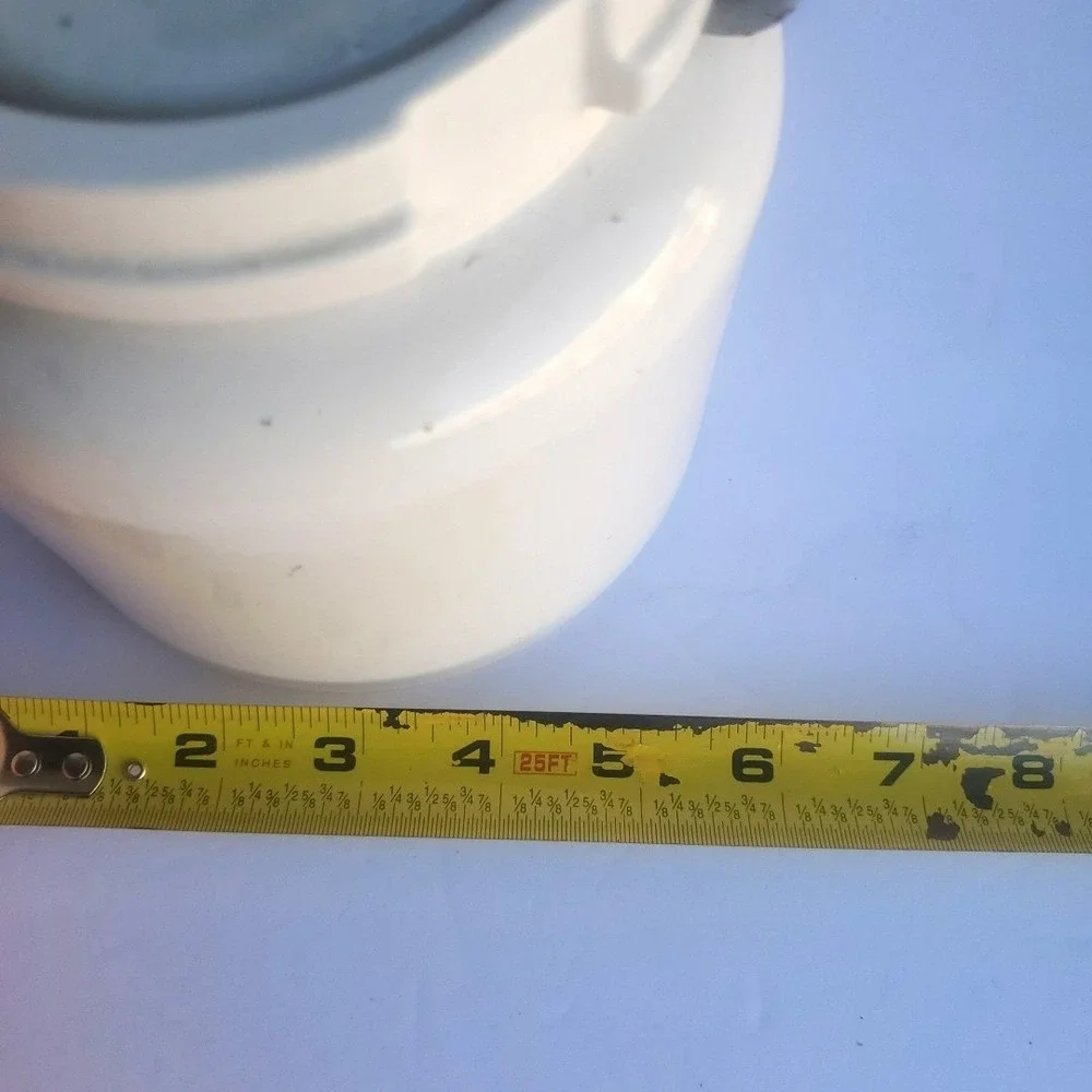Vintage Norton‎ Ceramic Turn Screw Small Stoneware Mill Grinding Jar BF 00 RARE